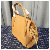 A4D2 1pc Radley London handbag 15x12x6" brown Leat