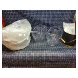 A4C3 table shelf 6pc+ ice buckets assorted sizes c
