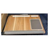 A3B2 1pc huanuo lap desk woodgrain light wood and