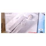 A3-E1 1 SHARPER IMAGE SAUNA WRAP CALMING HEAT GREY