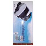 A3-E1 1 CLOUD MASSAGER FOOT AND CALF BLACK/WHITE