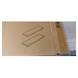 A3C3 - tb 1pc understated Floating shelf 24x8x1.5