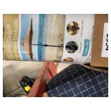 A1C3 1pc sunnyglade patio umbrella 7.5ft tan nylon