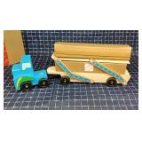 Section 5 1 set Melissa & Doug Car Hauler toy appr