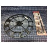 A4-B3 18 5/8 wall clock 18.63 black