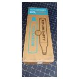 under heater 2 bottles Soda stream CO 2 canister