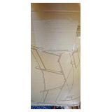 A3B2 green forest computer desk 147cm/112/75 black