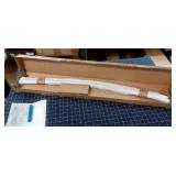 Section 7 1 set Curved shower rod extendable white