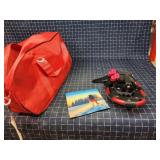 A1C2 1 pair Gpeng Snowshoes 7x14" red metal