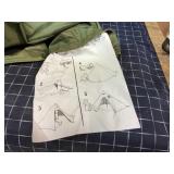 A1C2 1pc Tent & Stakes green