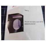 A1A3 1 kit Finnhomy Photo Lightbox kit 25" kit bla