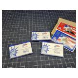 Byron UH 4PC 03 Mint set 04, 05, 06 proof sets