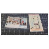 Byron A1C3 2pc Flour / Bakery metal sign 9x5.5"