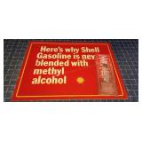 Byron A1C3 1pc Shell Gasoline sign Plastic sign 18