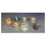 Byron A1B3 7pc Glass/rubber insulators