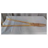 Byron A4C3 1pc Milwaulkee Tongs #2, 39" Long Yello