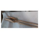 Byron A4C2 1pc Forge Tongs 60" Long