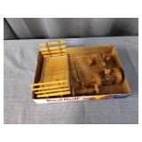 Byron 7 1pc Tractor hay wagon Wood