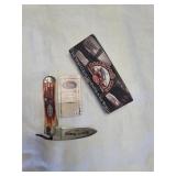 Byron A3A3 1pc Ruslock Chesnut Case knife 6.5" ope