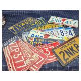 Byron A3A2 16pc Licesne plate collection