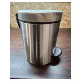 Byron A3F3 1pc foot operated Small trash can 8x11"