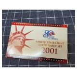 Byron UH 1pc 2001 Silver Proof set