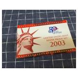 Byron UH 1pc 2003 Silver proof set