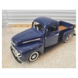 Byron 7 1pc Ford F-1 Pickup Diecast Blue