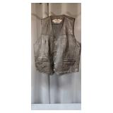 Byron A1C-D 1pc Hawg Hides Motorcycle Vest Size L
