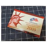 Byron UH 1pc 2005 Silver proof set