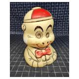 A4B2 1pc Pig Cookie Jar Plastic