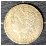 Byron RT 1pc 1921 Morgan silver dollar