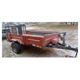 Byron 1 Single Axle Trailer 5x9