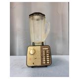 Byron A1-E3 2pc Waring Blender Black and glass