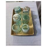 Byron A1-E3 6pc Ball & Tight Seal Mason jars Quart