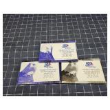 Byron UH 3pc 2000, 2002, 2004 Silver State Quarter