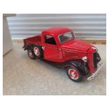Byron 7 1pc Ford 1936 Pickup Diecast Red