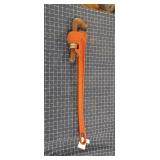 ByronA1C2 1pc Drop Forged pipe wrench 36"