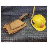 Byron A3-B3 2pc Sears Toolbelt & Yellow V Hardhat