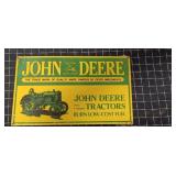 ByronA4C1 1pc John Deere Advertisment sign 9