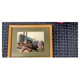 ByronA4C1 1pc John Deere Framed Tractor picture 11