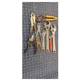 ByronA1C3 9pc Craftsman, Crecent, Goodw wrenches &