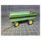 Byron7 1pc John Deere Metal wagon tin JD Green