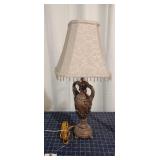 Byron A3-D2 1pc Vintage Lamp Brown