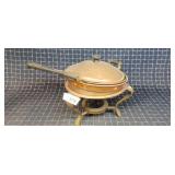 Byron A3-D3 1pc Vintage Fondu dish Brass