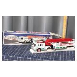 Byron 7 1pc Hess Fire Truck 3x17x4" White