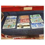 Byron 2 9 pc Mixed variety License plates Multi co