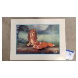 Byron7 1pc Fox & the hound Print 16x12"