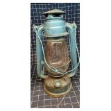 Byron A3-D2 1pc Vintage Oil lamp Blue