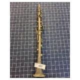 Byron A3-E3 1pc Vintage Clarrinet Brass